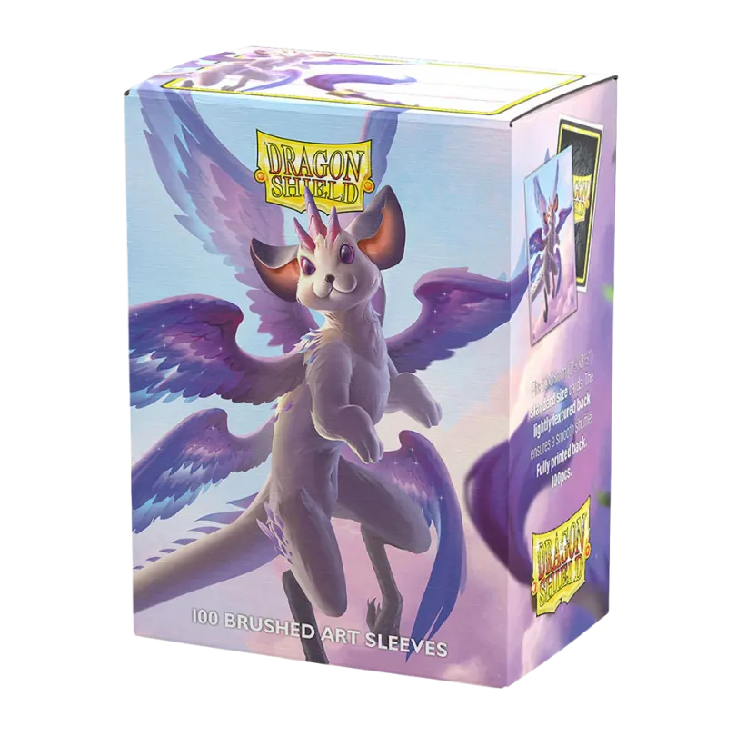 Dragon Shield Standard Size Brushed Art Sleeves The Whiskerwing 100 Sleeves Dragon Shield