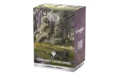 Dragon Shield Standard size License Sleeves - Landfall Series - Verdant Catacomb (100 Sleeves)