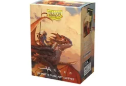 Dragon Shield Standard size Matte Dual art Sleeves The Adameer (100 Sleeves)
