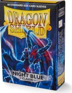 Dragon Shield Standard Sleeves - Night Blue Xao (60 Sleeves)