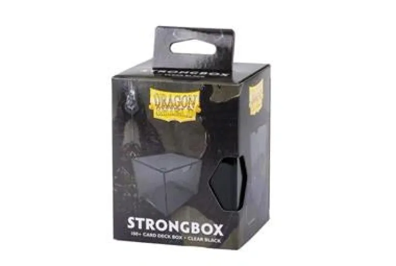 Dragon Shield Strongbox Box - Clear Black