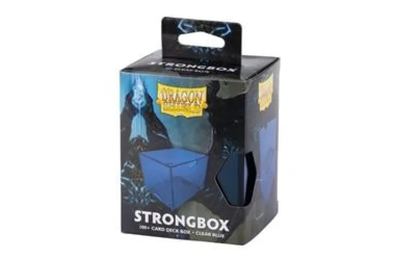 Dragon Shield Strongbox Box - Clear Blue