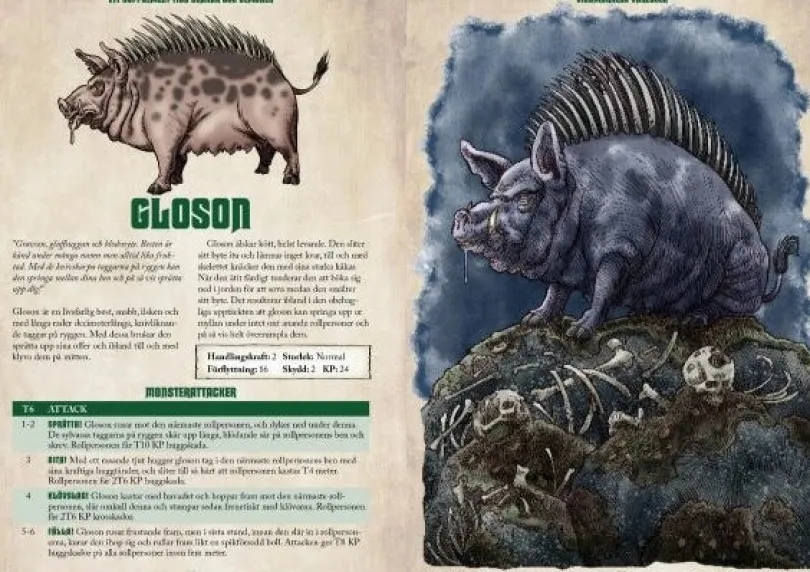 Drakar och Demoner: Vildmarkens varelser
