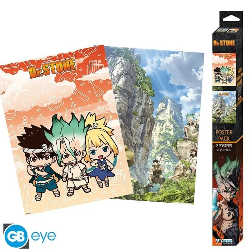 Dr. Stone - Set 2 Chibi Posters (52x38 cm)