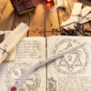 Druid Wand - White