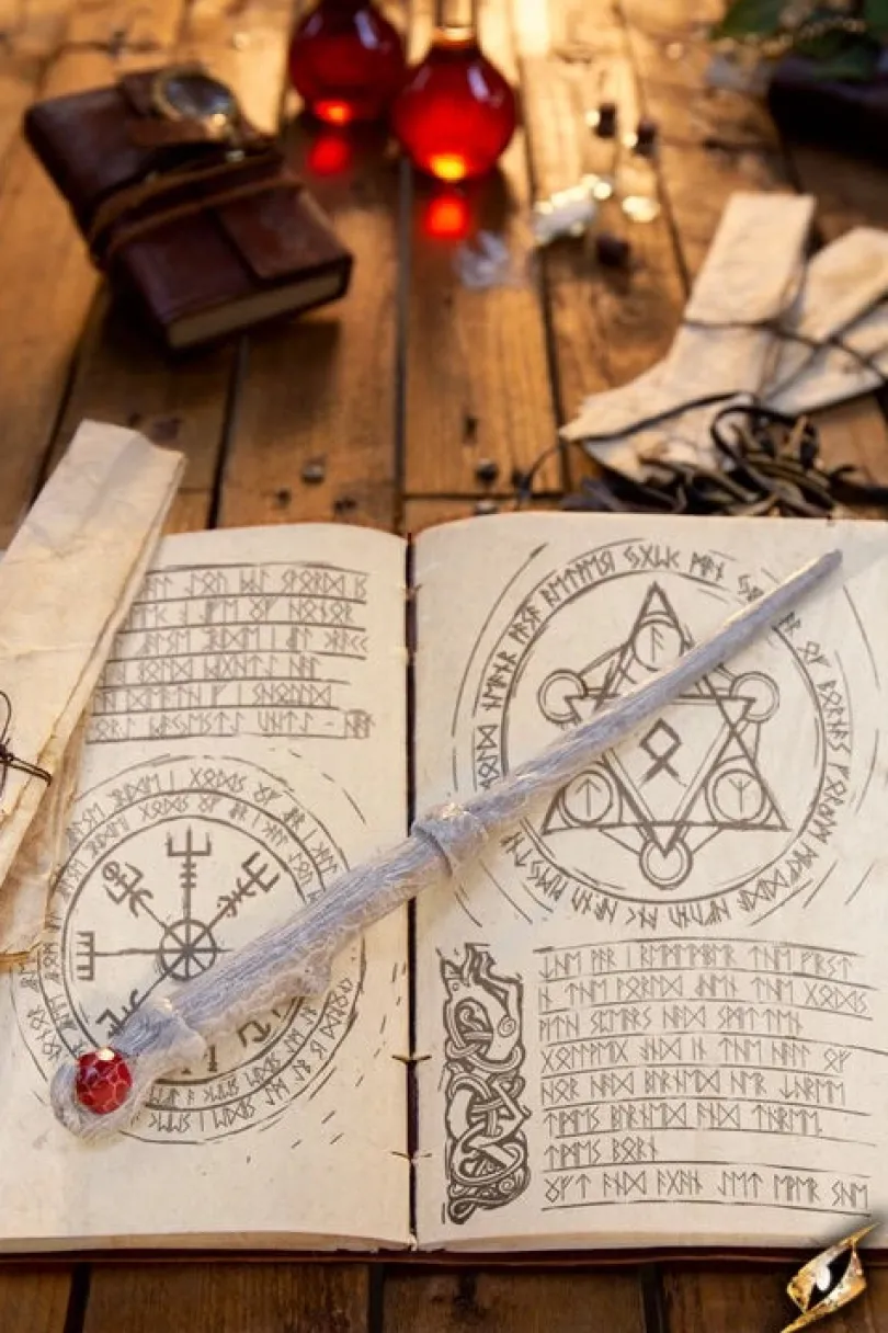 Druid Wand - White