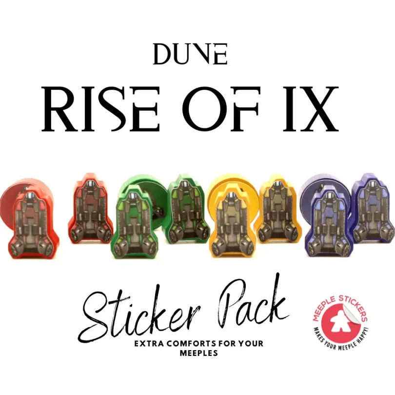 Dune Rise of IX Sticker Set