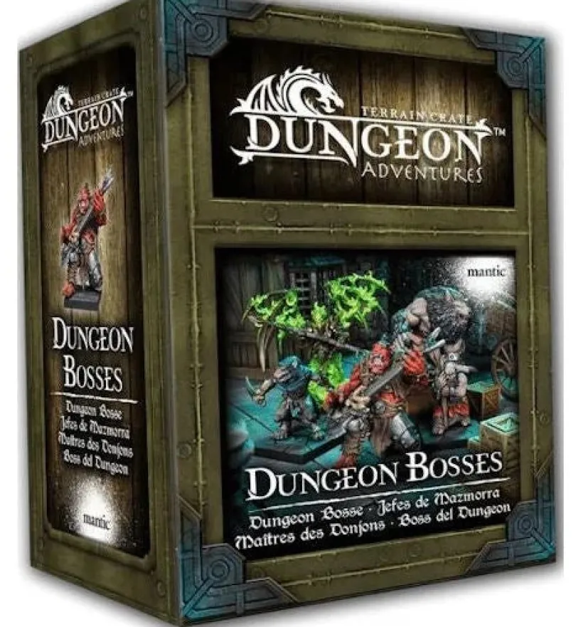 Dungeon Adventures: Dungeon Bosses (Miniatyrer för Rollspel)