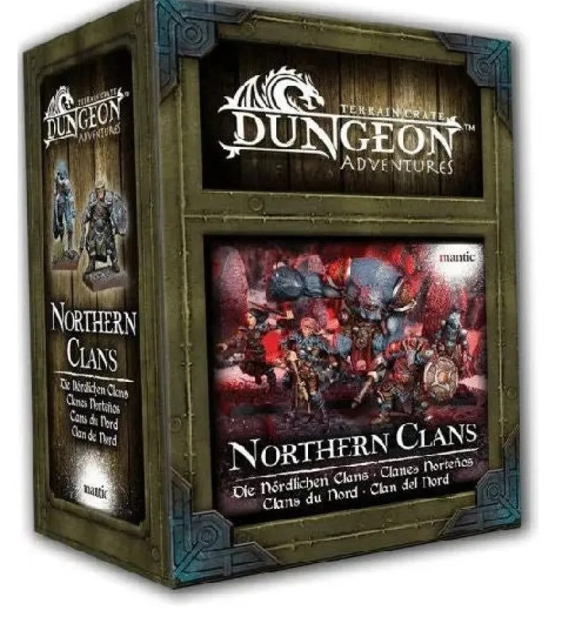 Dungeon Adventures: Northern Clans (Miniatyrer för Rollspel)