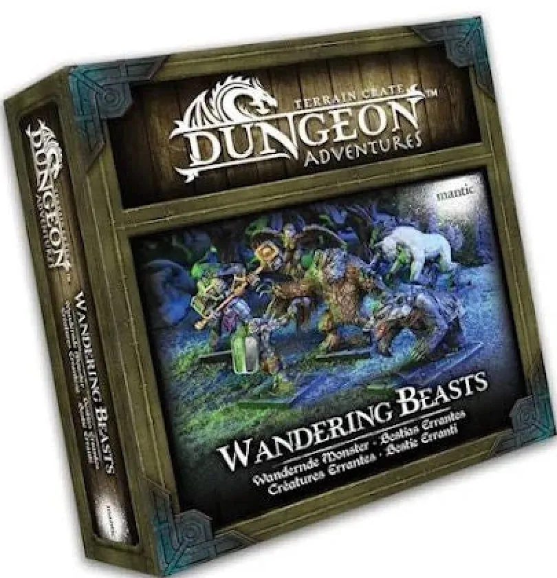 Dungeon Adventures: Wandering Beasts (Miniatyrer för Rollspel)