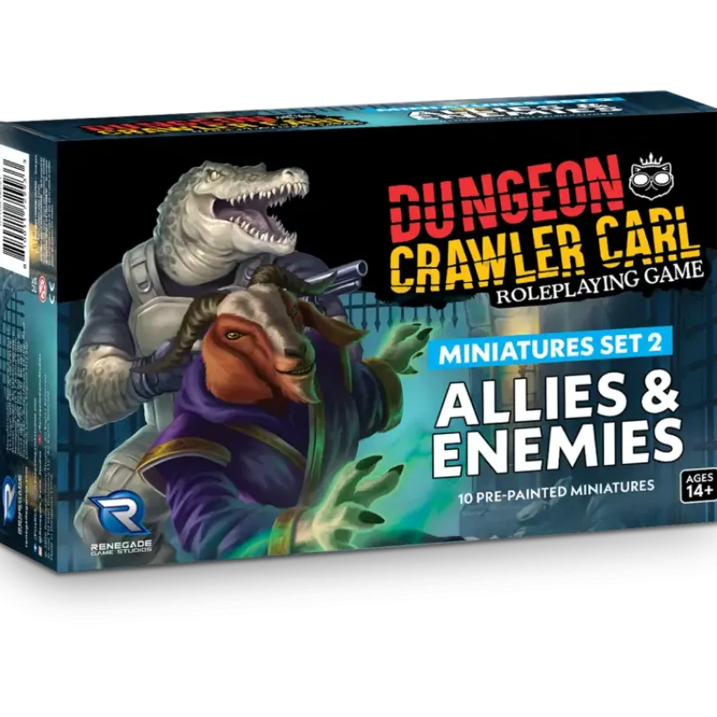 Dungeon Crawler Carl RPG Minis Set 2 Allies & Enemies