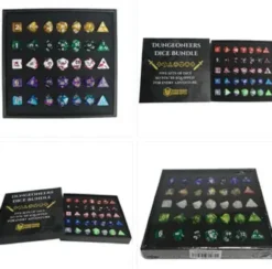 Dungeoneers Dice Bundle 5 Sets Polymer Dice