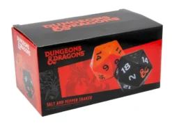 Dungeons & Dragons 3D Salt and Pepper Shaker Dice