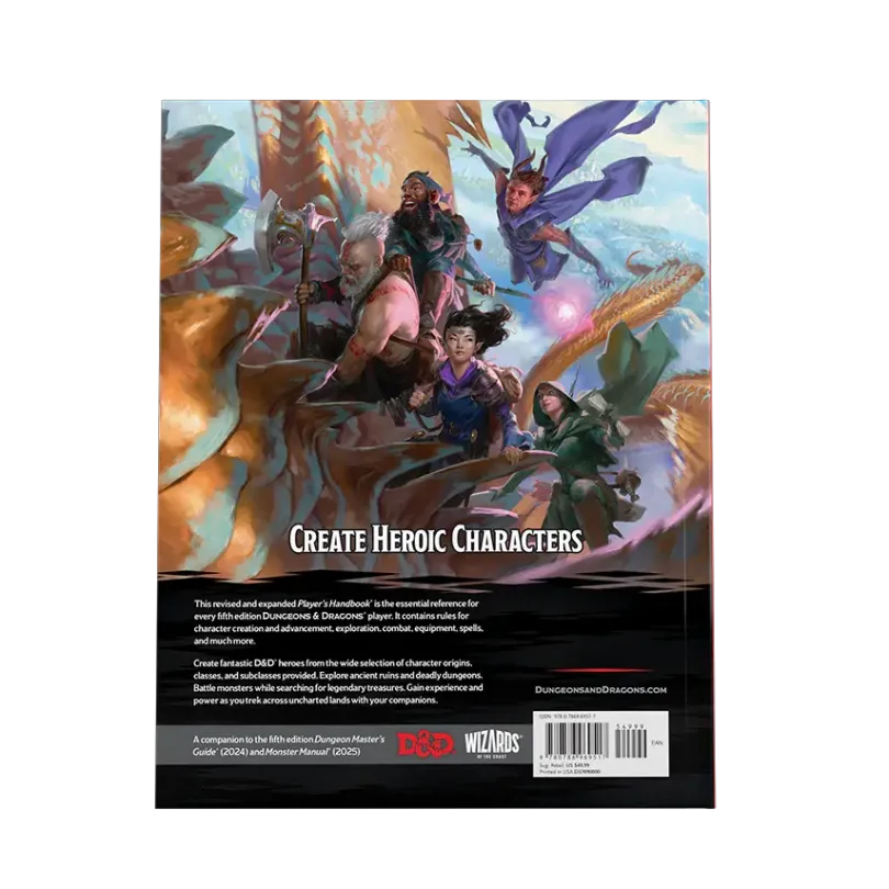 Dungeons & Dragons: 2024 Player's Handbook