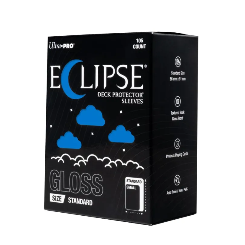 ECLIPSE® Gloss Standard DECK PROTECTOR® Sleeves: Pacific Blue - 105ct