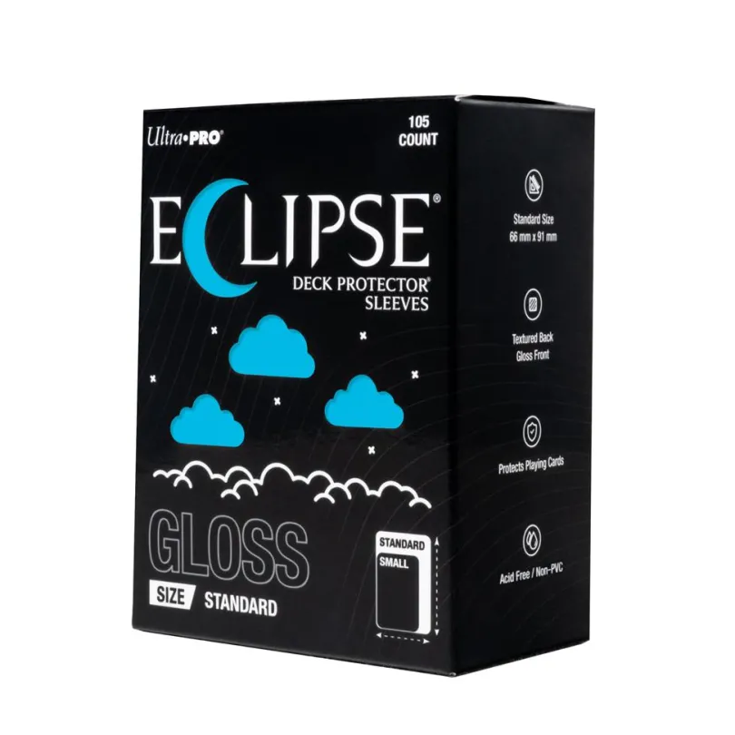 ECLIPSE® Gloss Standard DECK PROTECTOR® Sleeves: Sky Blue - 105ct
