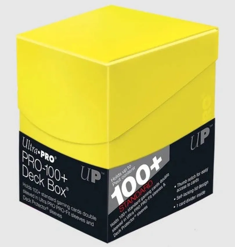 Eclipse PRO 100+ Deckbox - Lemon Yellow