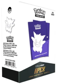 Elite Gengar 105ct Apex Deck Protector Sleeves for Pokémon
