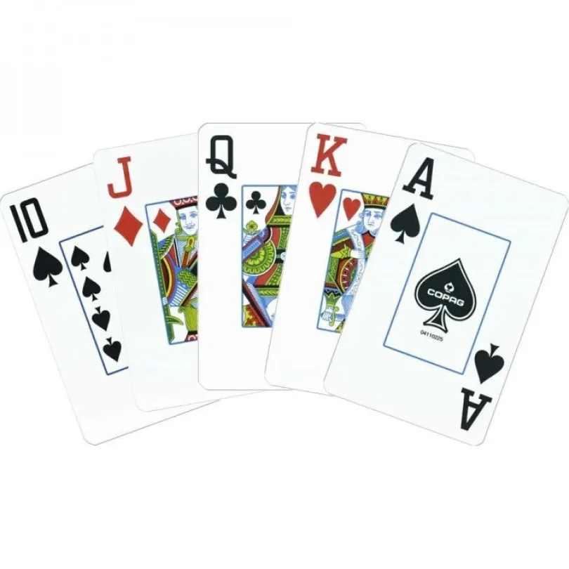 Elite 1546 Playing Cards Bridge Size Black/Gold Double Deck Set Copag