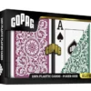 1546 Elite Poker size - Jumbo index playing cards double deck Burgundy/Green