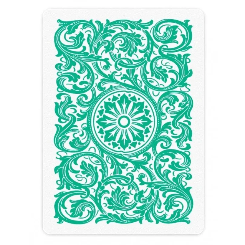 1546 Elite Poker size Jumbo index playing cards - Green