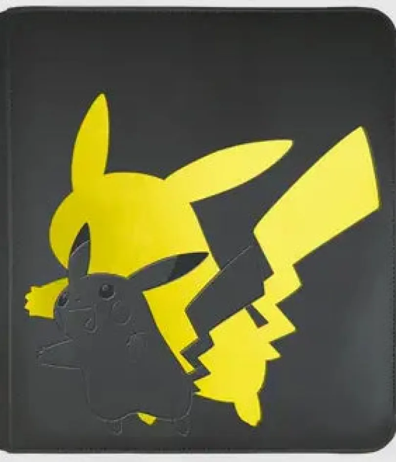 Elite Series Pikachu 12 Pocket Zippered Pro Binder For Pokemon Ultrapro