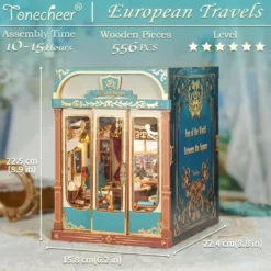 European Travels, Infinity Train Cabin 3D - Tonecheer