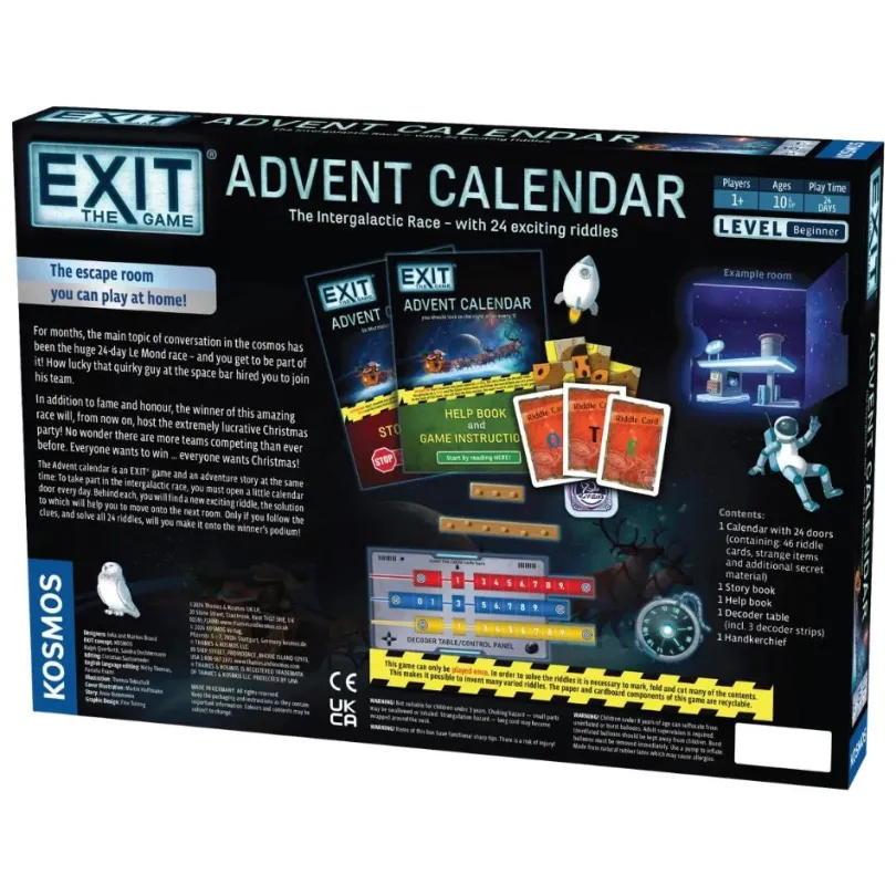 Exit Advent Calendar: The Intergalactic Race (en)