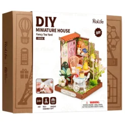 Fancy Tea Yard Diy Bokshelf Decoration Rolife Rolife