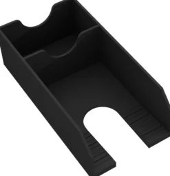 Feldherr card deck holder with discard compartment for a card deck in Standard Card Game Size