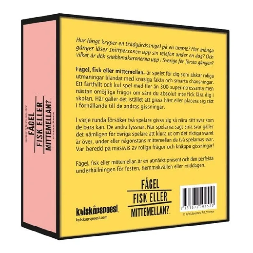 Fågel, fisk eller mittemellan