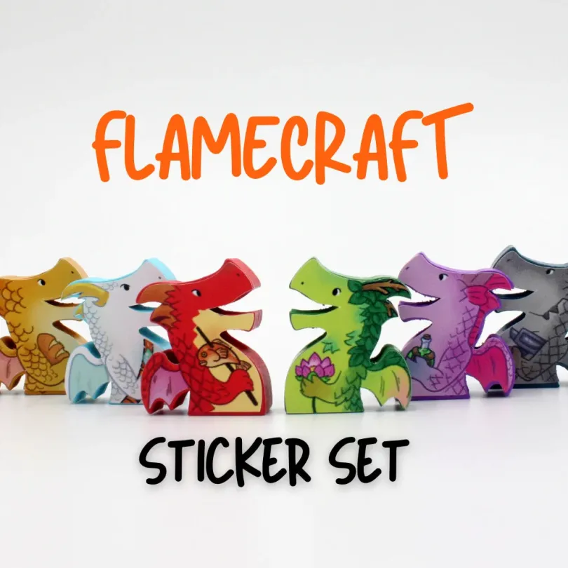 FlameCraft Sticker Set
