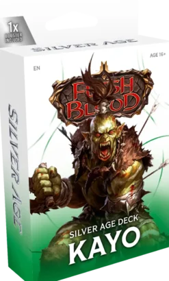 Flesh And Blood Tcg Silver Age Deck Kayo Flesh Blood