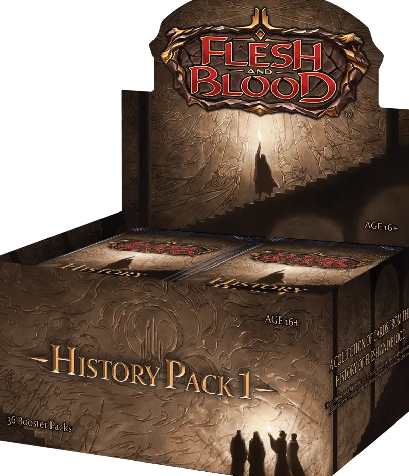Flesh & Blood TCG - History Pack 1 Display