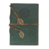 Forest Green A5 Faux Leather Notebook Green