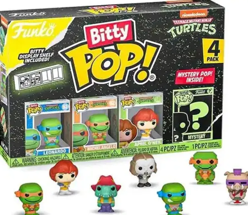 Funko Bitty POP 4 Teenage Mutant Ninja Turtles