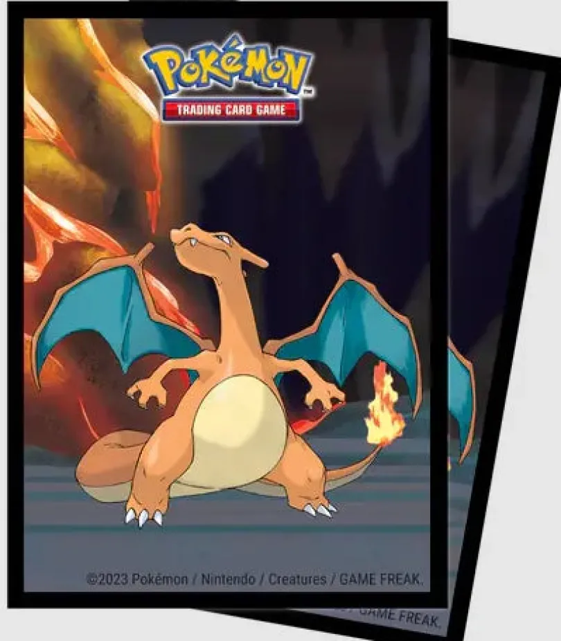 Gallery Series Scorching Summit Standard Deck Protector Sleeves (65ct) for Pokemon