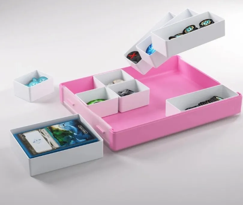 Gamegenic: Convertible Token Silo - Pink and White