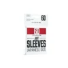Gamegenic - Just Sleeves - Japanese Size Red (60 Sleeves)