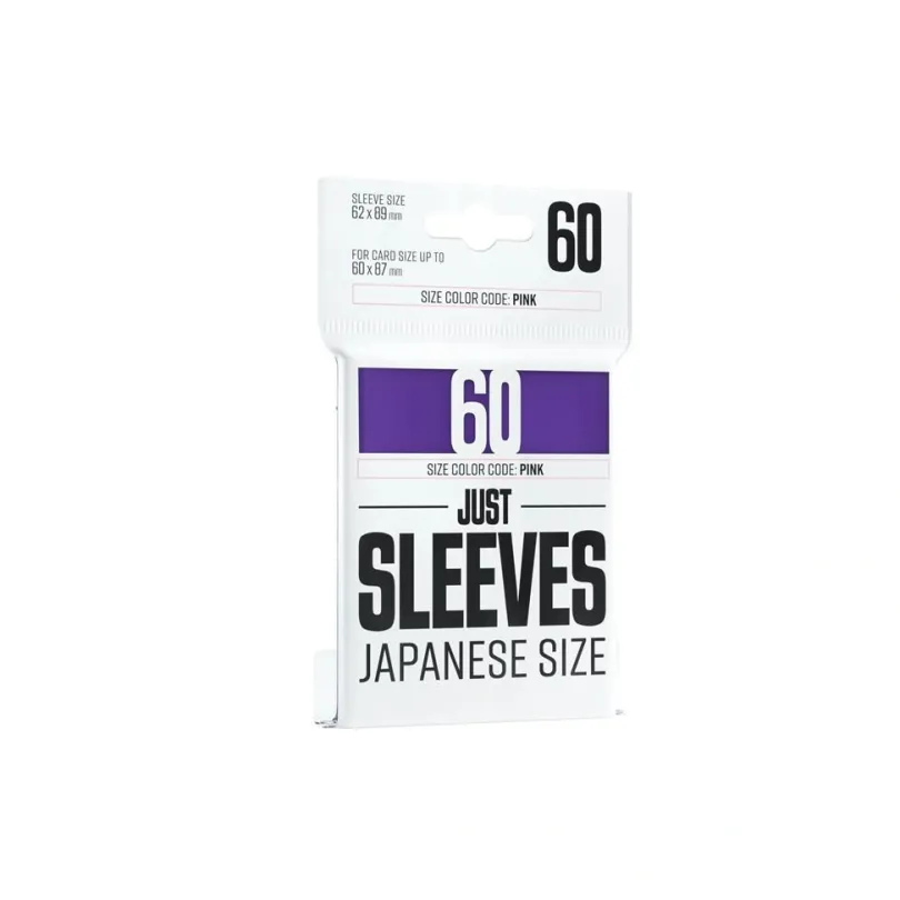 Gamegenic - Just Sleeves - Japanese Size Purple (60 Sleeves)