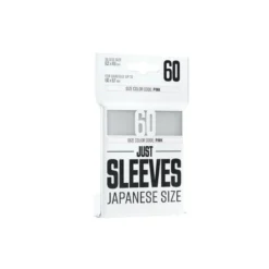 Gamegenic - Just Sleeves - Japanese Size White (60 Sleeves)