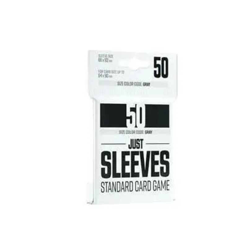 Gamegenic: Just Sleeves - Standard Card Game Black