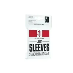 Gamegenic: Just Sleeves - Standard Card Game Red