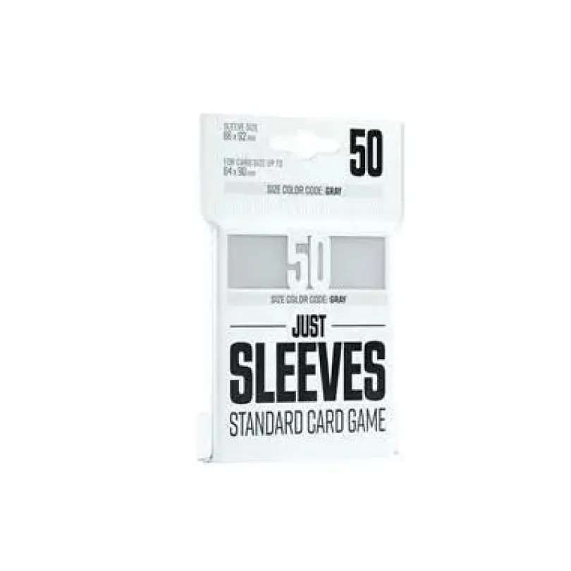Gamegenic Just Sleeves Standard Card Game White Gamegenic