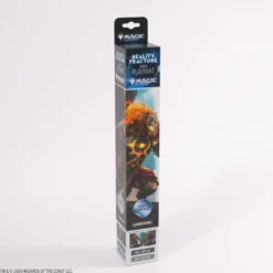 Gamegenic Magic The Gathering Reality Fracture Shiny Playmat - Ajani, Path of Vengeance/Ajani, Counterattack Leader