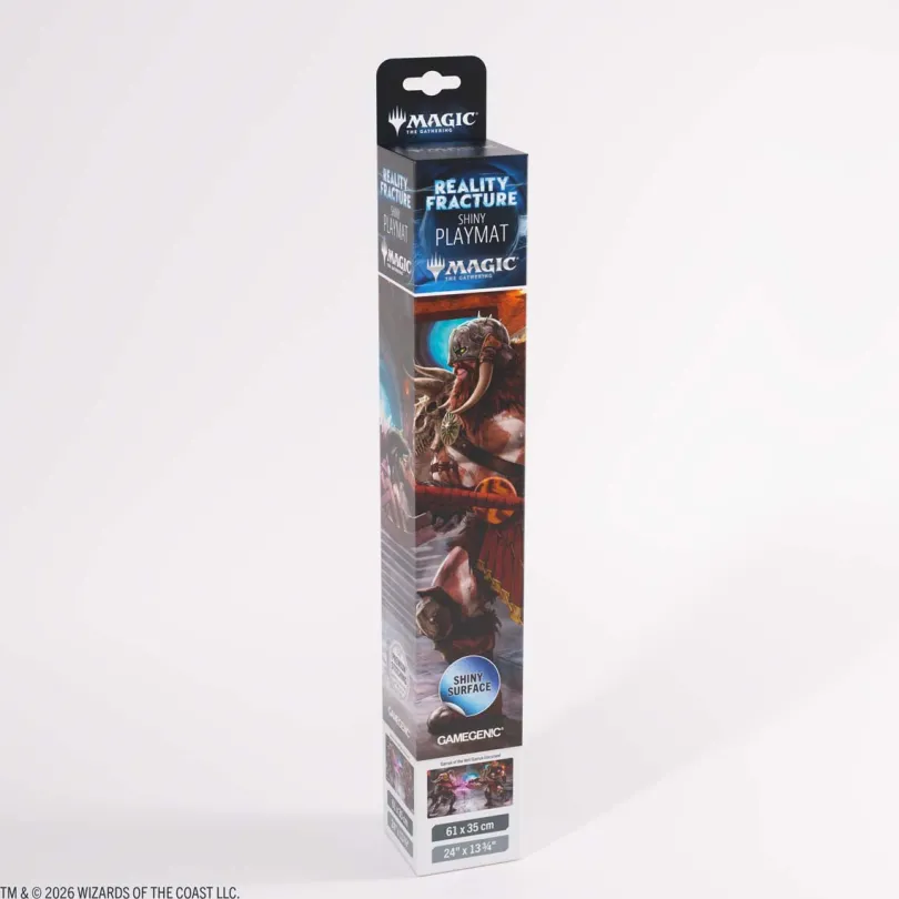 Gamegenic Magic The Gathering Reality Fracture Shiny Playmat - Garruk of the Veil/Garruk Uncursed