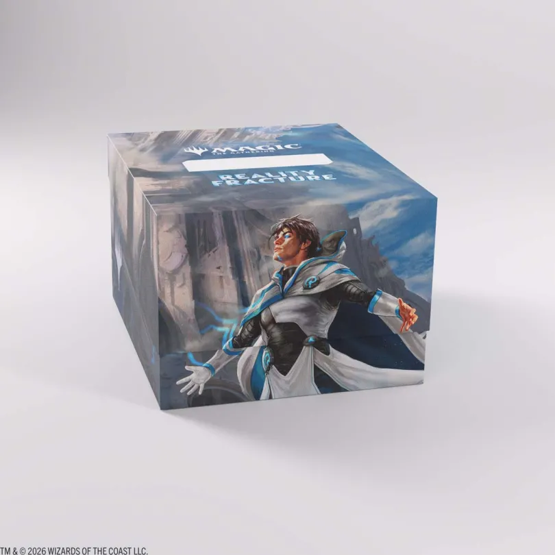 Gamegenic - Magic the Gathering Reality Fracture Soft Crate 100+ XL Sideloading - Tam Beleren, Conflicted/Jace, Building Reali