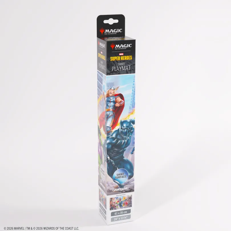 Gamegenic Magic The Gathering Marvel Super Heroes Shiny Playmat - Marvel Super Heroes