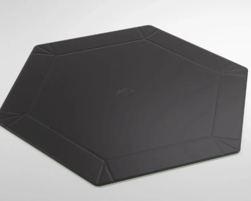 Gamegenic - Magnetic Dice Tray Hexagonal: Black / Pink