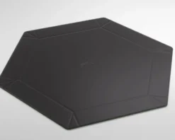 Gamegenic - Magnetic Dice Tray Hexagonal: Black / Gray